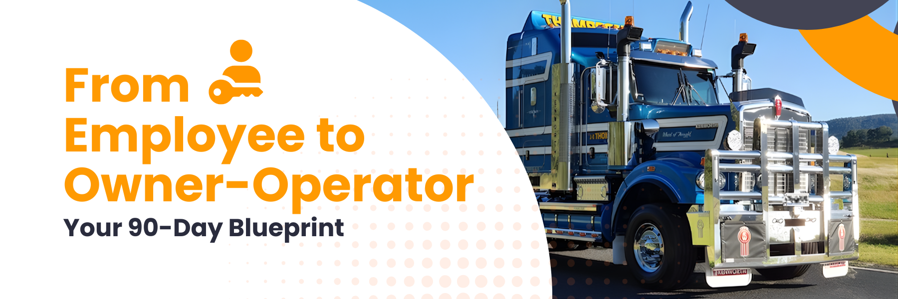 First Truck Finance for New Owner-Operators